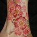 Tattoos - Brush Painted Blossoms  - 50002